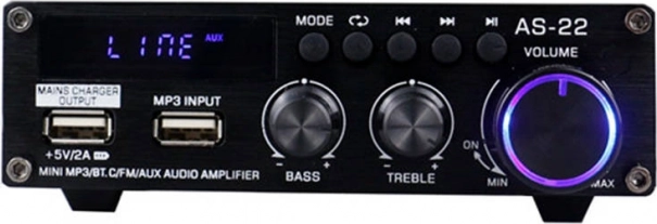 Zvukový zosilňovač BLITZWOLF AS-22 45 W s Bluetooth 5.0 a diaľkovým ovládaním