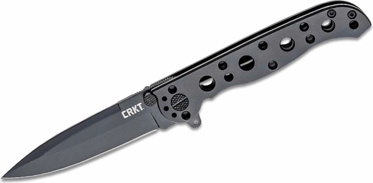 Skladací nôž CRKT M16-01KS Spear Point, čierny