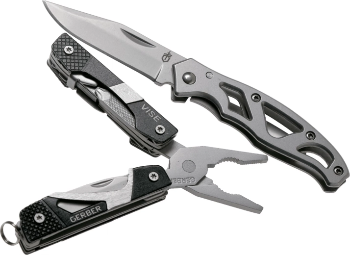 Gerber Vise + Mini Paraframe multifunkčné kliešte a vreckový nôž 5,6 cm