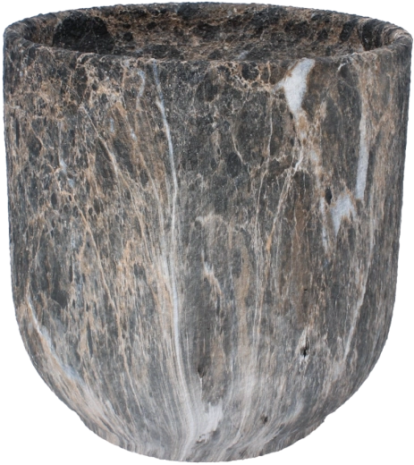 Keramický obal na kvetináč s mramorovým efektom 29 × 29 × 29,5 cm