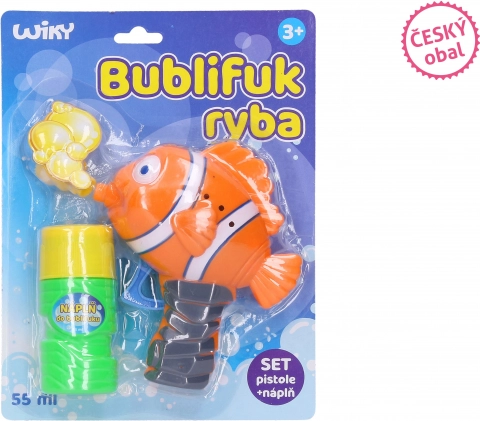 Bublifuk rybička 55 ml – český obal