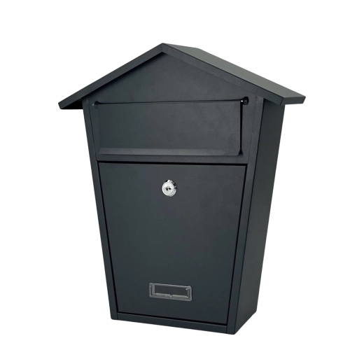 Poštová schránka FINCH, antracit, 38 × 32 × 10,5 cm