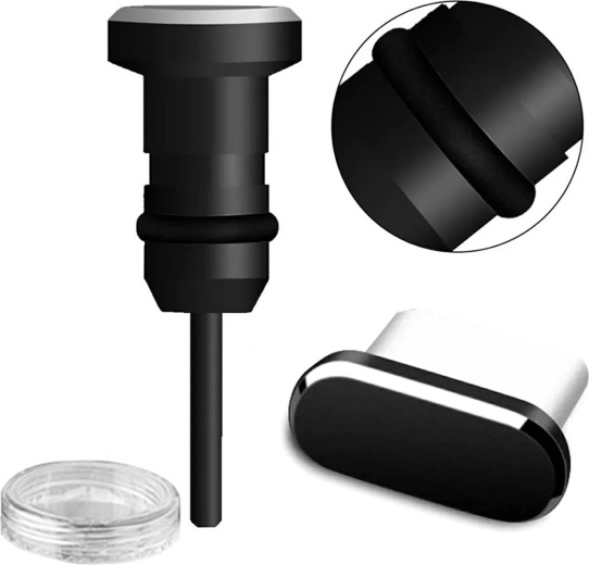 Da23 prachovka usb-c 2 ks čierna