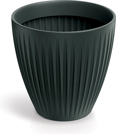 Kvetináč Latia Round Midl 60 cm antracit