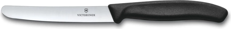 Victorinox Swiss Classic kuchynský nôž na ovocie a zeleninu 11 cm, čierny