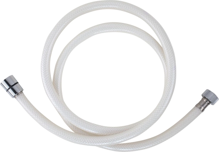 Sprchová hadica 150 cm PVC biela