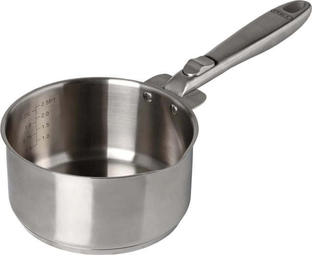 Kastról Infinity so sklenenou pokrievkou 16 cm, 1,25 l s odnímateľnou rukoväťou