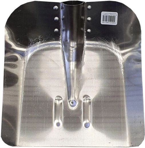 Hliníková lopata malá bez násady 2 mm