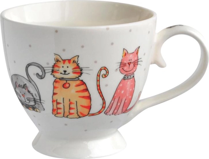 Keramický hrnček Toro 420 ml mačka a pes