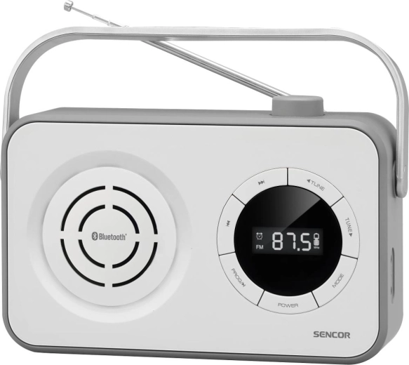 Prenosné FM rádio Sencor s Bluetooth, USB a Micro SD