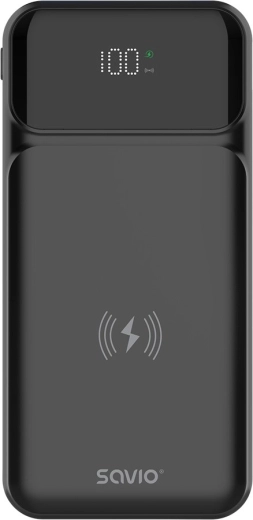 Bezdrôtová powerbanka Savio 10 000 mAh s Qi a 20 W