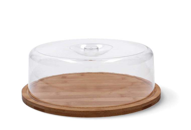 Okrúhla doska s poklopom 28 × 9,5 cm – 1 kus