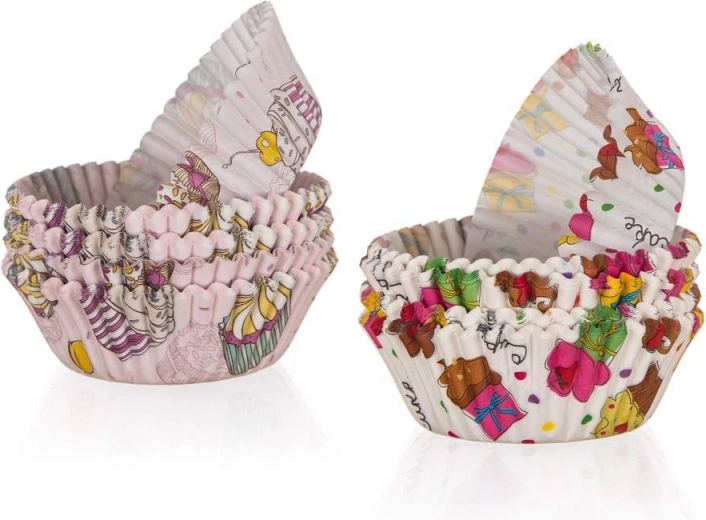 Sada formičiek na MUFFINS 8,7 cm 100 ks