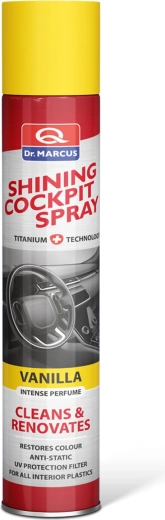Dr. Marcus Titanium sprej na palubnú dosku s vôňou vanilky 750 ml