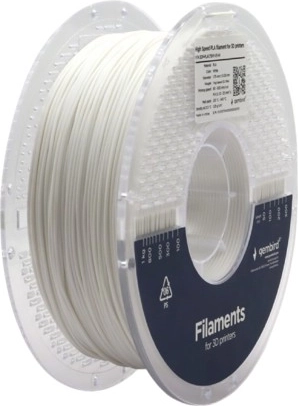 PLA filament High Speed 1,75 mm, 1 kg – biely