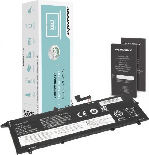 Batéria Movano pre Lenovo ThinkPad T490s / T495s / T14s (L18C3PD2) 4650 mAh 54 Wh