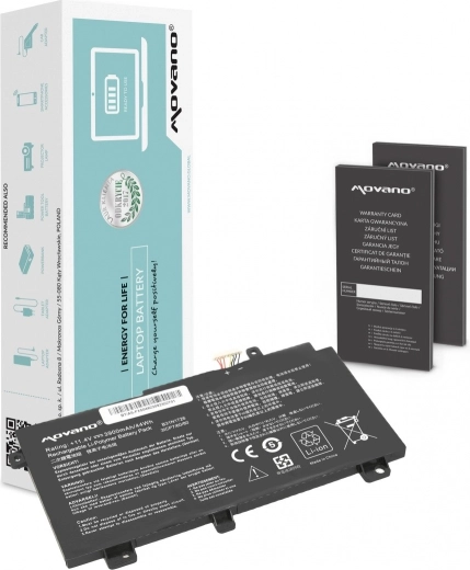 Batéria Movano B31N1726 pre notebooky Asus FX504, FX505 a FX80G (3900 mAh / 44 Wh)