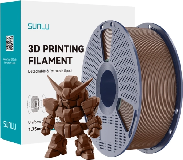 Filament Sunlu PLA+ 2.0 kávovohnedý