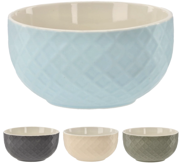 Porcelánová miska Karo 550 ml, sada 4 ks