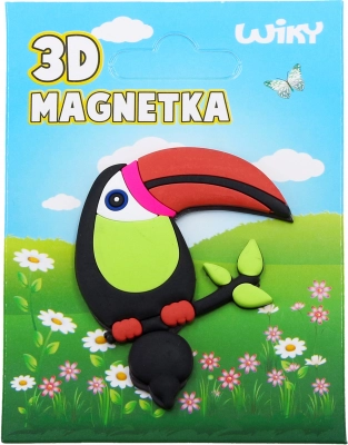 Magnet tukan 3D dekoratívny