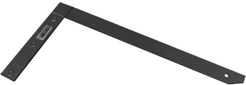 Murársky oceľový uholník 500 × 250 mm