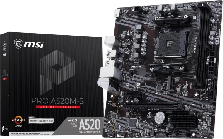 Základná doska MSI PRO A520M-S