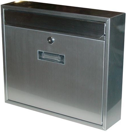 Poštová schránka nerezová RADIM V 360 × 310 × 90 mm