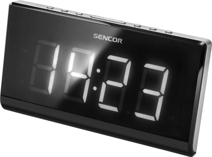 Rádiobudík Sencor s projekciou času