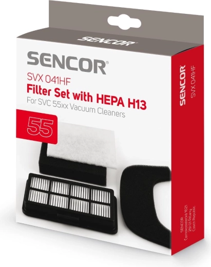 Sencor súprava filtrov pre vysávače SVC 55x
