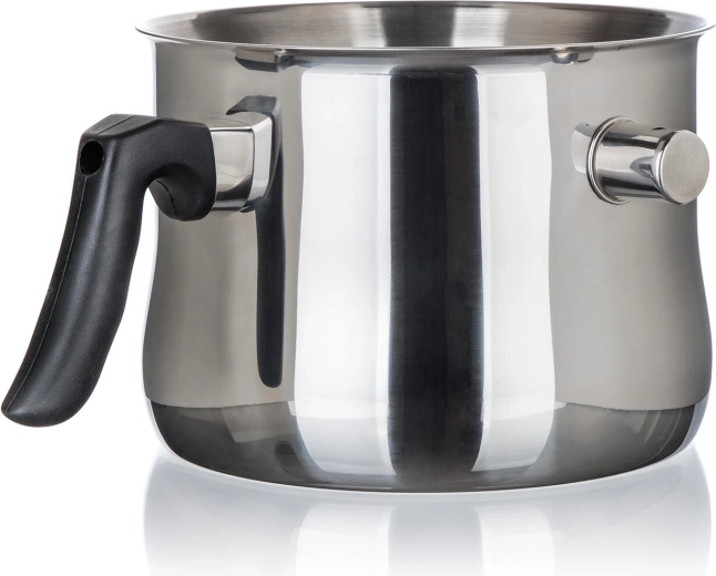 Nerezový hrniec na mlieko AKCENT 2,5 l s píšťalkou