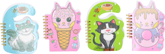 Zápisník s krúžkovou väzbou nečiarovaný 9,5x13 cm 50 strán