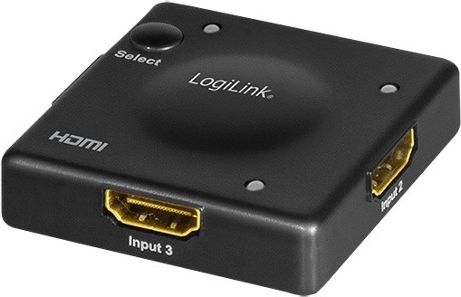 LogiLink HDMI prepínač 3×1 1080p 60 Hz