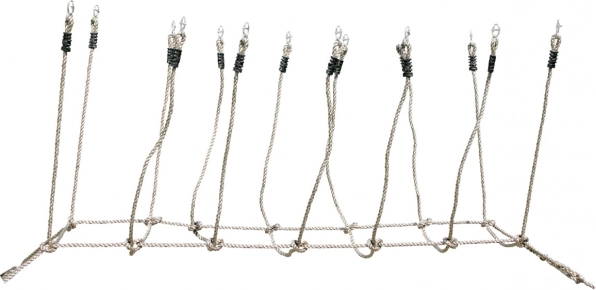 Small foot Lanový most pre deti do záhrady a na ihrisko