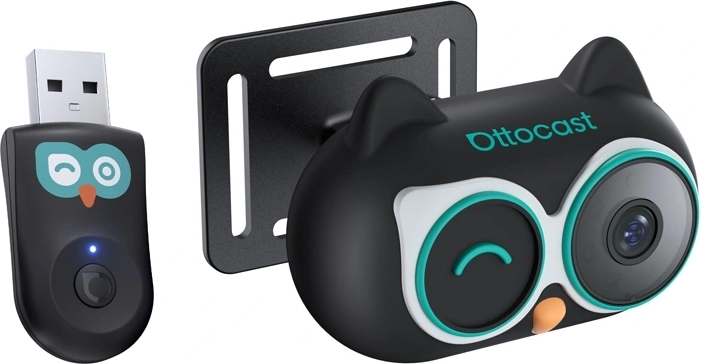 Ottocast Cabin Care bezdrôtový adaptér CarPlay s kamerou na zadné sedadlá