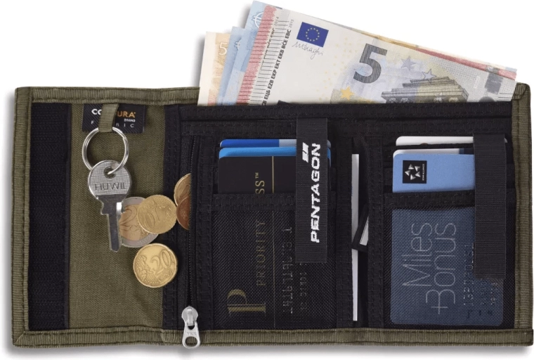 Peňaženka Pentagon Stater 2.0, čierna