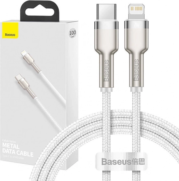 USB-C kábel pre Lightning Baseus Cafule s rýchlym nabíjaním 20W, 1m