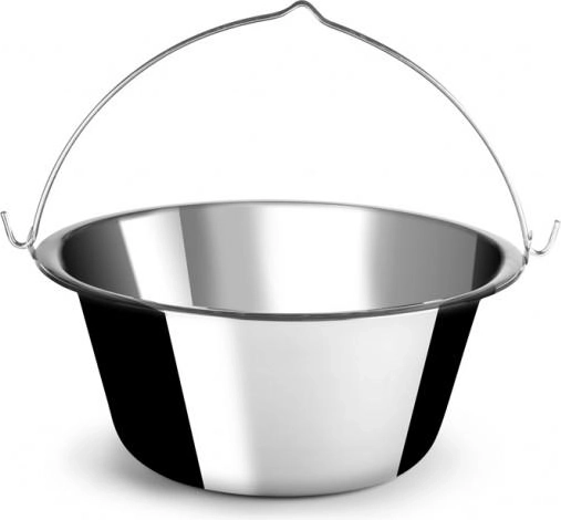 Nerezový kotlík 0,8 l na otvorený oheň