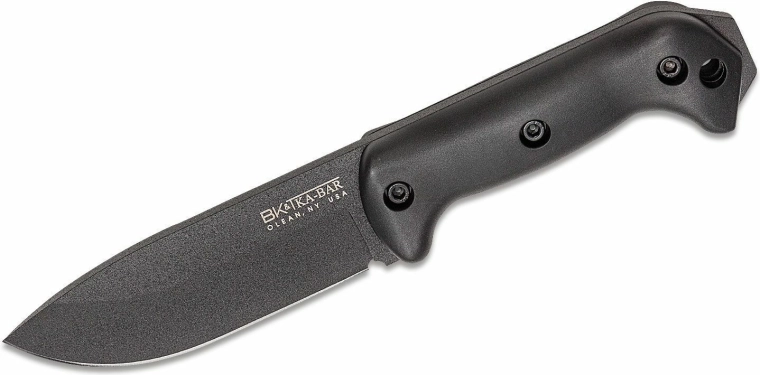 Outdoorový nôž KA-BAR Becker Companion 13,3 cm, čierny, Zytel, puzdro