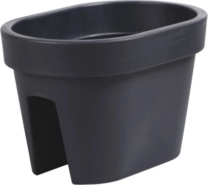 Kvetináč na zábradlie LOFLY Railing 39,6 cm antracit