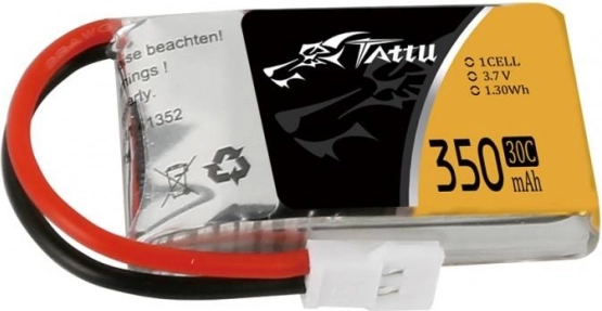 Tattu LiPo batéria 350 mAh 3,7 V 30C 1S s konektorom Molex