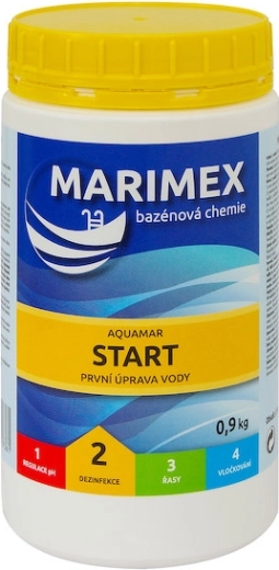 Marimex Start – rýchlorozpustný chlór na štart bazéna 0,9 kg