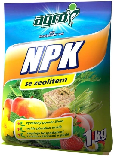 Univerzálne hnojivo NPK 11-7-7 1 kg Agro