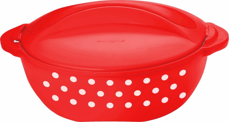 Termohrniec TORO 3 l červený s bielou bodkou