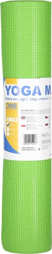 Jógová podložka ONE FITNESS YM02 zelená