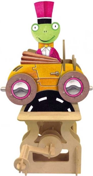 ARToy stavebnica pohyblivého modelu auto okolo sveta