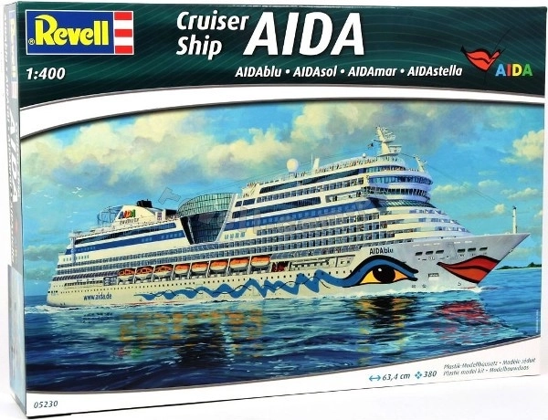 Plastový model lode AIDA Cruiser