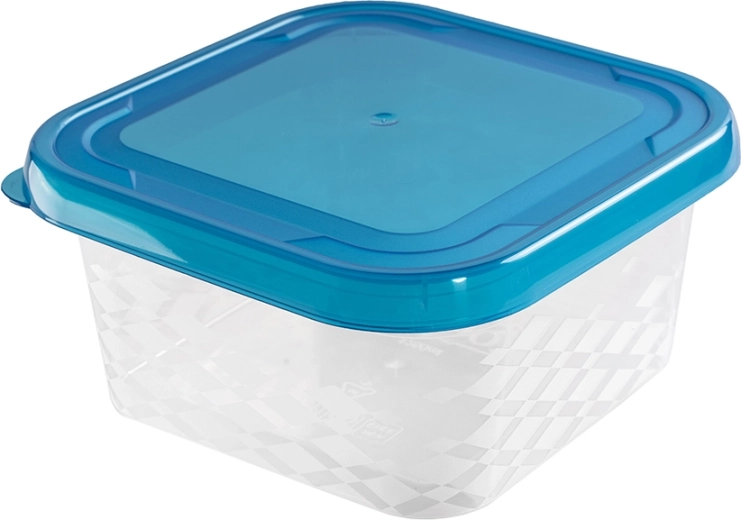 Štvorcová dóza na potraviny Blue Box 1,25 l (modrá)