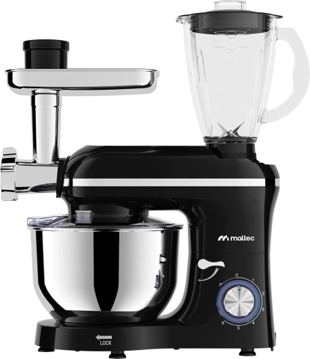 Kuchynský robot MalTec MaltecChef 5000 W s mixérom a mlynčekom na mäso