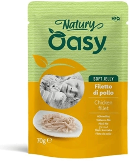 Oasy Natury Soft Jelly kuracie filetky v želé 70 g