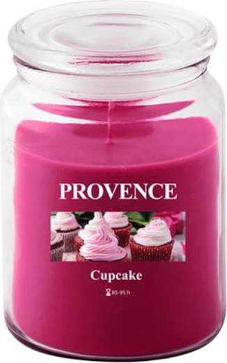 Vonná sviečka v skle PROVENCE cupcake 95 hodín